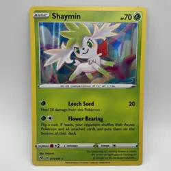 Pokemon TCG Shaymin 015/185 Cosmos Holo Vivid Voltage Holo Rare NM - Image 1
