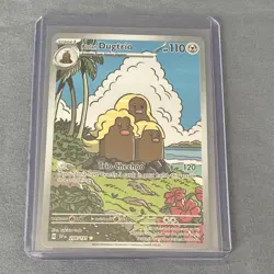 Pokemon Alolan Dugtrio SV08 Surging Sparks 208/191 Illustration Holo English - Image 1