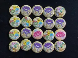 2025 Pokemon S-Chinese Gem Pack PikachuGengar Sprigatito Badge SP Lot*20 #1 FL89 - Image 1