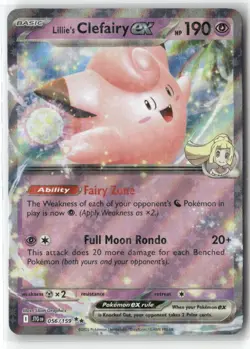 Lillie's Clefairy ex 056/159 Double Rare Journey Together Pokemon Near Mint - Image 1