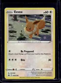 2019-2023 Pokemon SWSH Black Star Promos Eevee #SWSH190 - Image 1