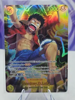 Monkey D Luffy OP15-119 SEC Adventure on Kami's Island One Piece English NM - Image 1