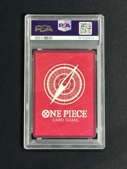 2022 One Piece OP-01 Alternate Art Wave 1 #003 Monkey D. Luffy Pre-Errata PSA 10 - Image 2