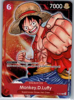 Monkey.D.Luffy Premium Fest. 23-24 Edition P-001 Promo - One Piece - NM - Image 1