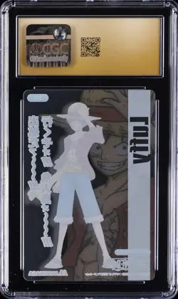 2012 ONE PIECE WAFERS MEMORIAL JAPANESE #010 MONKEY D. LUFFY CGC 10 PRISTINE - Image 2
