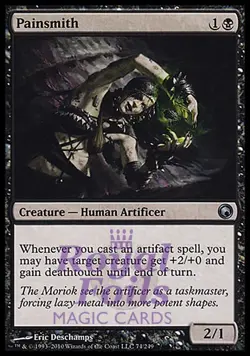 Painsmith 2x FOIL SOM MTG Scars of Mirrodin Uncommon MINT black - Image 1