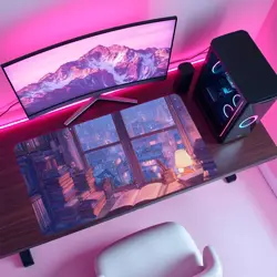 MTG Playmat | Lofi Books Themed TCG Playmat | Unofficial MTG Playmat - Image 4