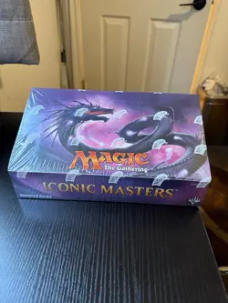 Iconic Masters MTG (Magic the Gathering) Factory Sealed 24 Pack Booster Box - Image 1