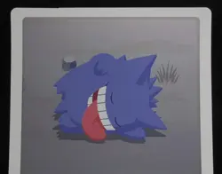 Pokemon Sticker Gengar No.94 Japanese Sleep Mass Recruitmant Campaign 2024 - Image 2