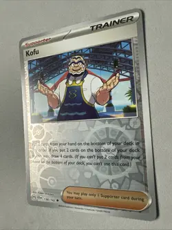 Pokemon TCG * SV Stellar Crown * 138/142 Kofu * REVERSE HOLO Uncommon * FRESH PK - Image 2