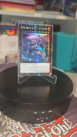 YuGiOh Konami Monsterkarte Divine Arsenal AA-Zeus - Sky Thunder RA04-EN070 - Image 2