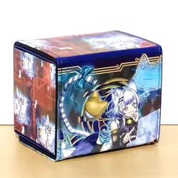 Maliss P Chessy Cat Deck Box - PU Leather - TCG/CCG Storage - YuGiOh - Image 1
