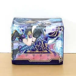 Maliss P Chessy Cat Deck Box - PU Leather - TCG/CCG Storage - YuGiOh - Image 3