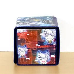 Maliss P Chessy Cat Deck Box - PU Leather - TCG/CCG Storage - YuGiOh - Image 4