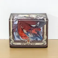 Blazing Cartesia Deck Box - PU Leather - TCG/CCG Storage - YuGiOh - Image 3