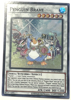 YuGiOh! - Penguin Brave - Super Rare - Image 1