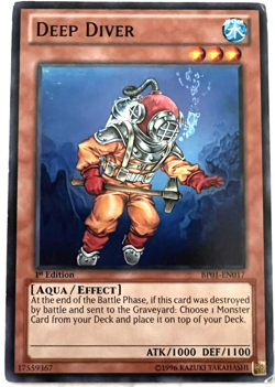 YuGiOh! - Deep Diver - BP01-EN017 - 1st Edition - Common - Image 1