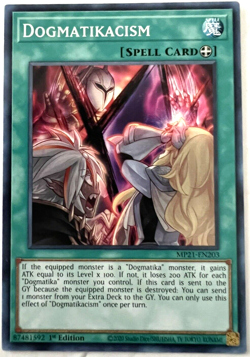 YuGiOh! - Dogmatikacism - MP21-EN203 - 1st Edition - Common - Image 1