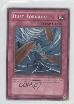 Dust Tornado 1st Ed. YuGiOh Zombie Madness Structure Deck #SD2-EN024 2005 READ - Image 1