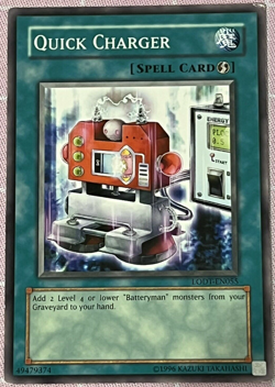 YuGiOh! - Quick Charger - Common - Image 1