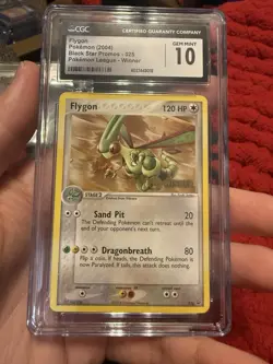 CGC 10 Pokemon Flygon Winner #025 Black Star Promo Card Nintendo - Image 1