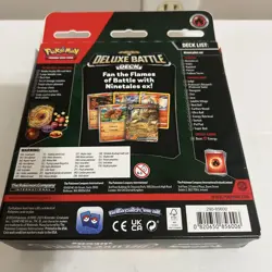 Pokemon TCG Ninetales ex Deluxe Battle Deck 60 Cards Playmat Deck Box Coin Foil - Image 2