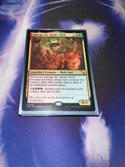 Mtg Singles - Anzrag, the Quake-Mole - Murders at Karlov Manor - Mythic - LP - Image 1