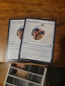 MTG Magic The Gathering Card 2x Relic of Legends Dominaria United Artifact - Image 1