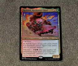 Magic The Gathering Redshift, Rocketeer Chief 0218 Foil Rare - Image 1