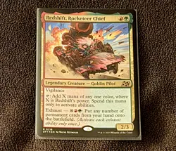 Magic The Gathering Redshift, Rocketeer Chief 0218 Foil Rare - Image 2