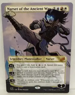 Narset of the Ancient Way (Borderless) Ikoria: Lair of Behemoths Regular - Image 1