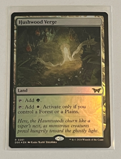 MTG Hushwood Verge - Foil - Duskmourn - #261 - Image 1