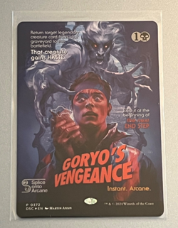 MTG Goryo's Vengeance - Showcase Foil - Duskmourn - #372 - Image 1