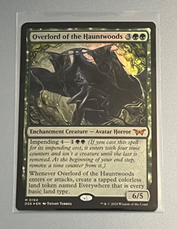 MTG Overlord of the Hauntwoods - Foil - Duskmourn - #194 - Image 1