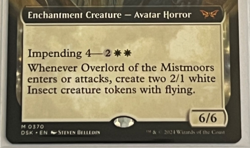 MTG Overlord of the Mistmoors - Extended Art - Duskmourn - #370 - Image 3