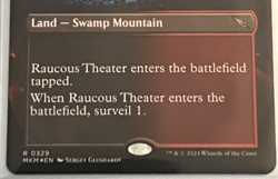 MTG Raucous Theater - Borderless Foil - Murders at Karlov Manor - #329 - Image 3
