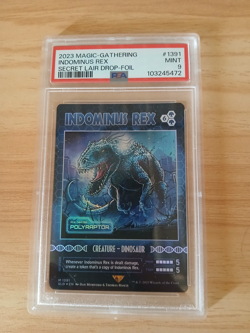 2023 MTG SECRET LAIR DROP FOIL #1391 INDOMINUS REX PSA 10 - Image 1
