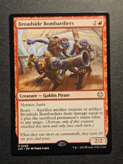 Broadside Bombardiers R Commander: The Lost Caverns of Ixalan 0086 NM - Image 1