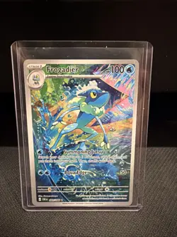 Pokemon TCG Chaos Rising 089 Frogadier Illustration Rare - Image 1