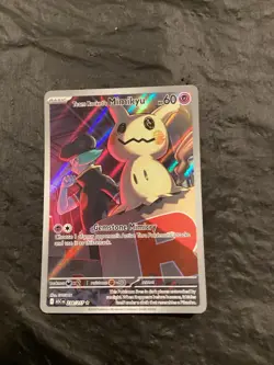 2025 Pokemon Team Rocket - #238/217 Mimikyu Full Art NM - Image 1