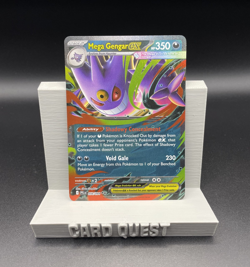 Pokemon TCG Mega Gengar ex 056/094 ME02: Phantasmal Flames Double Rare NM - Image 1