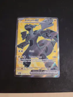 Zekrom ex 158/086 - Pokemon TCG Black Bolt - Full Art Ultra Rare - NM - Image 1