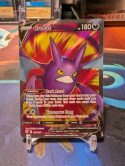 Crobat V - 182/189 - Pokemon Darkness Ablaze Sword & Shield Full Art Card NM - Image 1