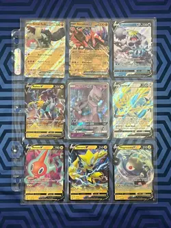 ALL GX/EX/V - 9 Ultra Rare Pokemon Cards - binder bundle card lot - Mewtwo - Image 1
