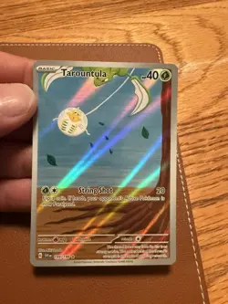 Pokemon TCG Tarountula Illustration Rare Card Scarlet & Violet Base Set 199/198 - Image 1