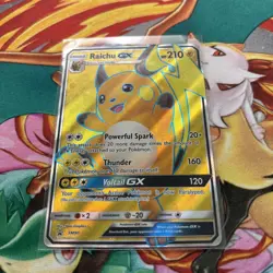 Pokemon TCG Raichu GX SM90 Black Star Promo Sun and Moon NM/M Condition - Image 2