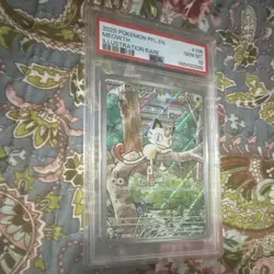 Pokemon PSA 10 Meowth PFL Phantasmal Flames 106/094 Illustration Rare Holo EN - Image 2