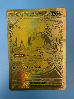 Mega Dragonite EX Pokemon TCG 295/217 Ascended Hero’s Gold - Image 1