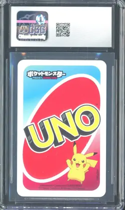 2021 Pokemon Japanese Playing Cards Pocket UNO 6 Red Venusaur CGC 10 Gem Mint - Image 2