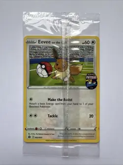 Pokemon TCG Eevee On the Ball Futsal Promo Card 002/005 - Sealed & Mint - Image 1